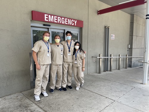 doctors smiling